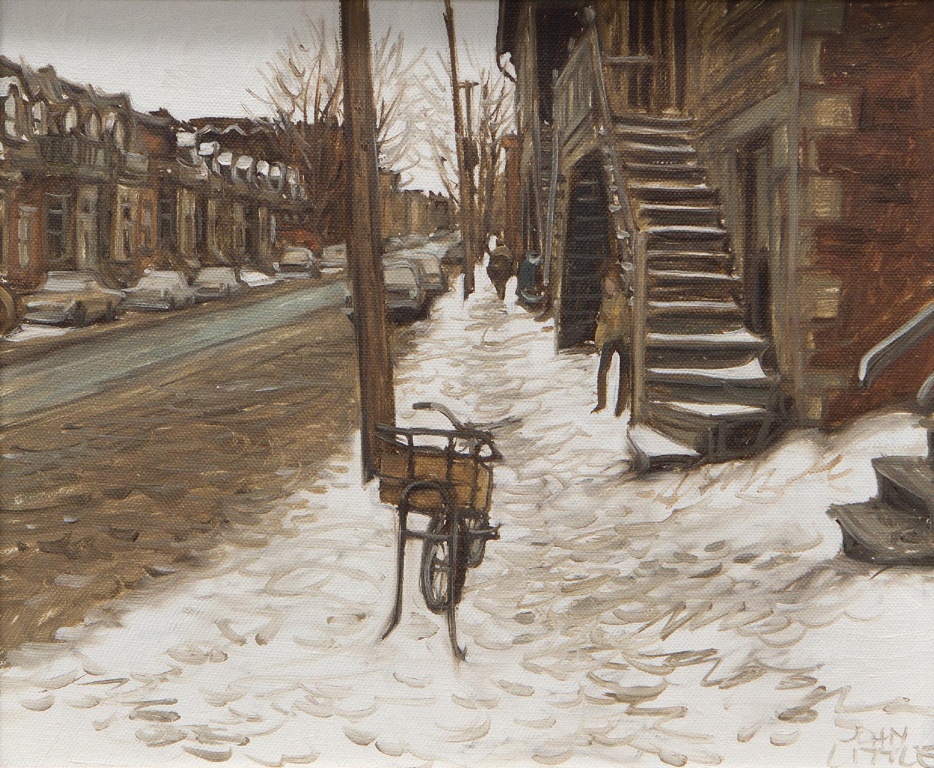 John Geoffrey Caruthers Little (1928-1984) - Rue de Bullion, Montréal, 1979