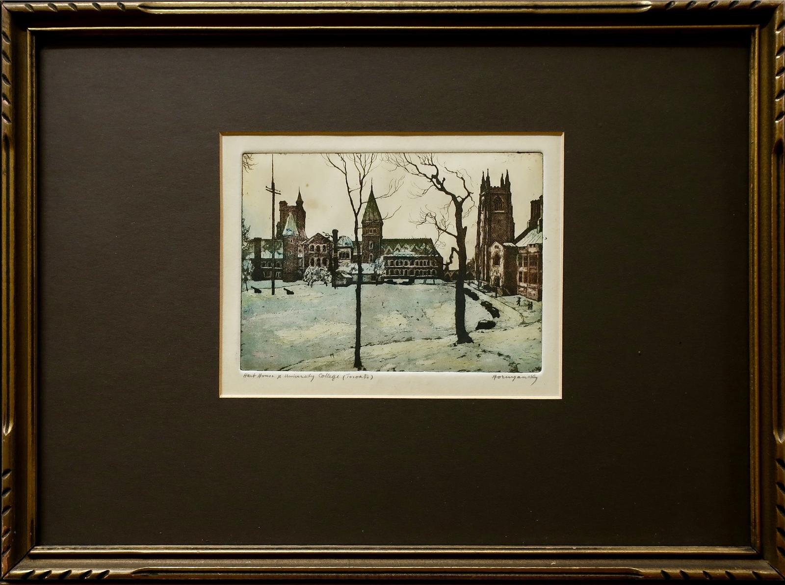 Nicholas Hornyansky (1896-1965) - Hart House & University College (Toronto)