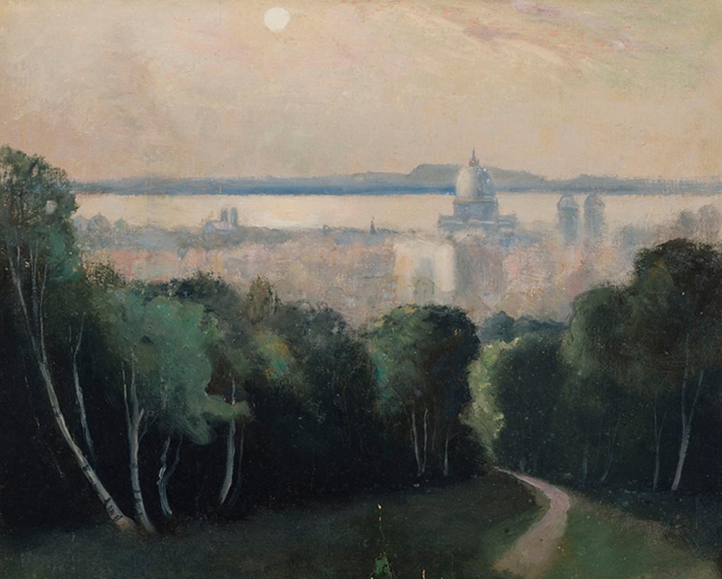 John A. Hammond (1843-1939) - Montreal from the Ross Wing of the Victoria Hospital