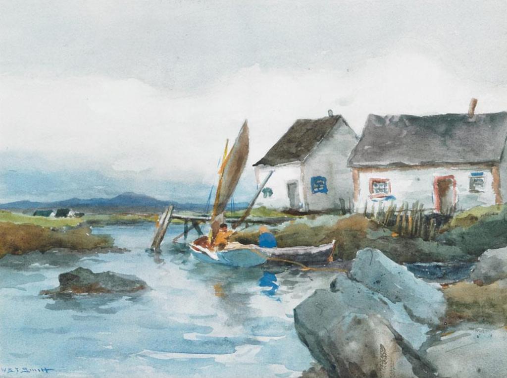 William St. Thomas Smith (1862-1947) - Fisherman’S Homes, Newfoundland