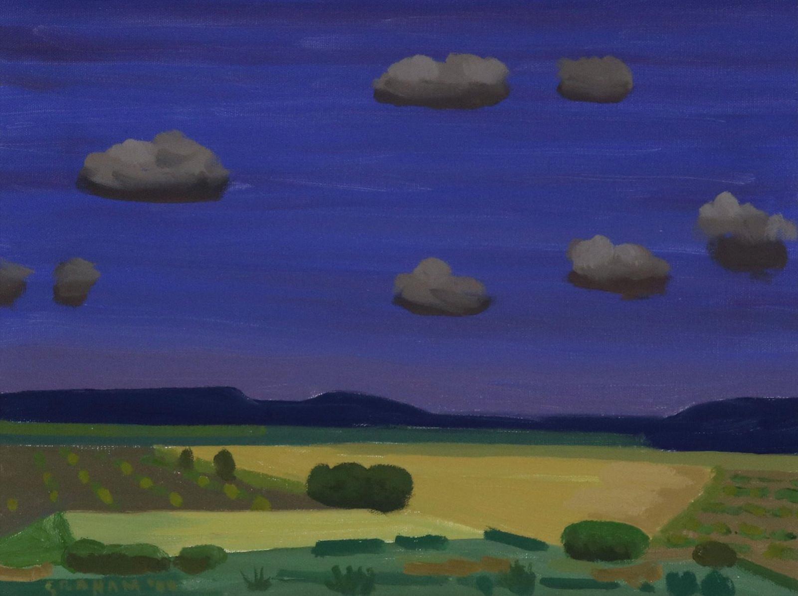 Colin D. Graham (1915-2010) - Wandering Clouds; 2000