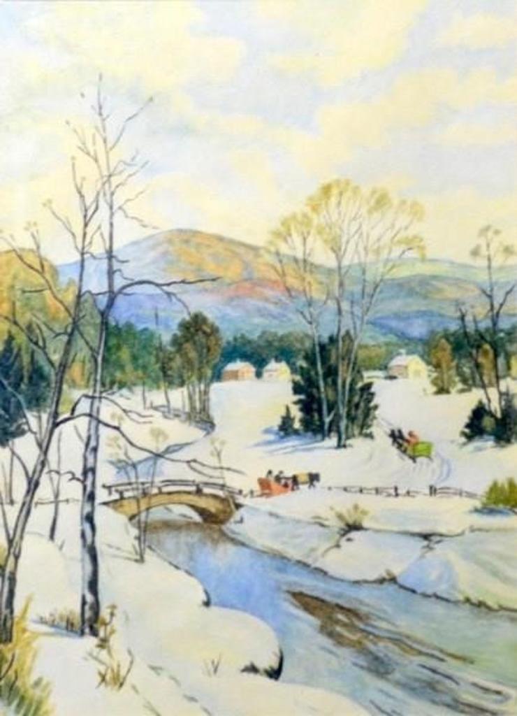 Jacob Greenleaf (1887-1968) - Winter Scene