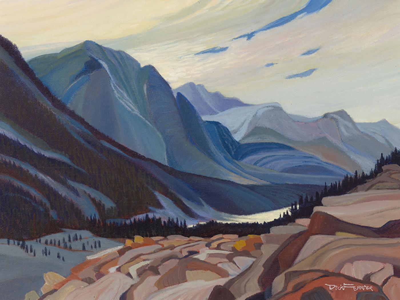 Richard (Dick) Ferrier (1929-2002) - Tonquin Valley