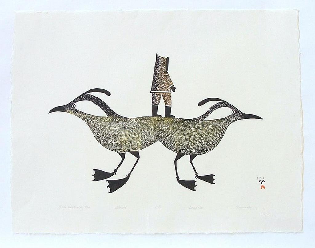 Kingmeata Etidlooie (1915-1989) - Birds Startled By Man