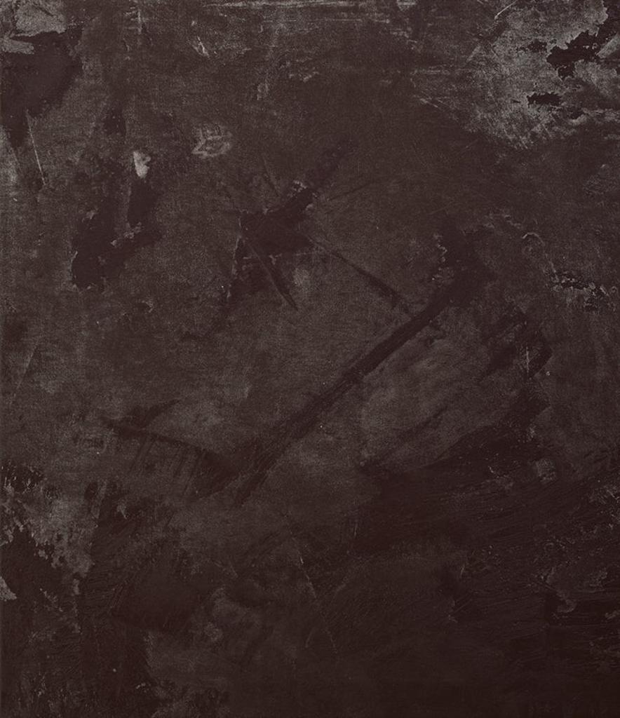 Ronald (Ron) Albert Martin (1943) - Scraped off Black Painting