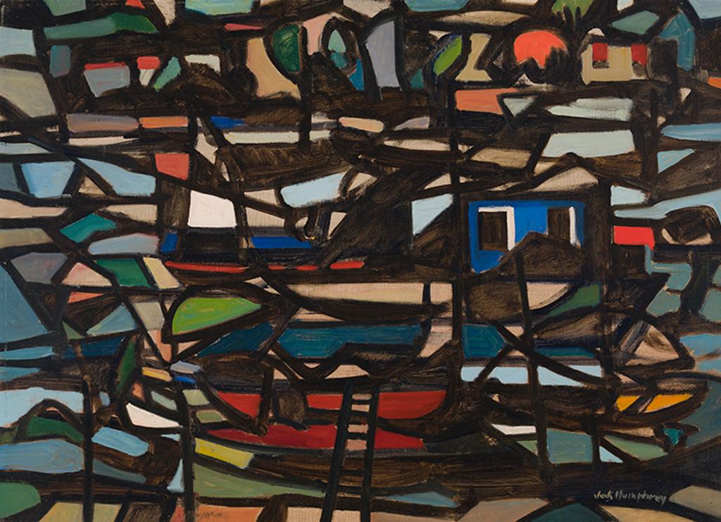Jack Weldon Humphrey (1901-1967) - Landscape Based on Black (Billancourt-St. Cloud)