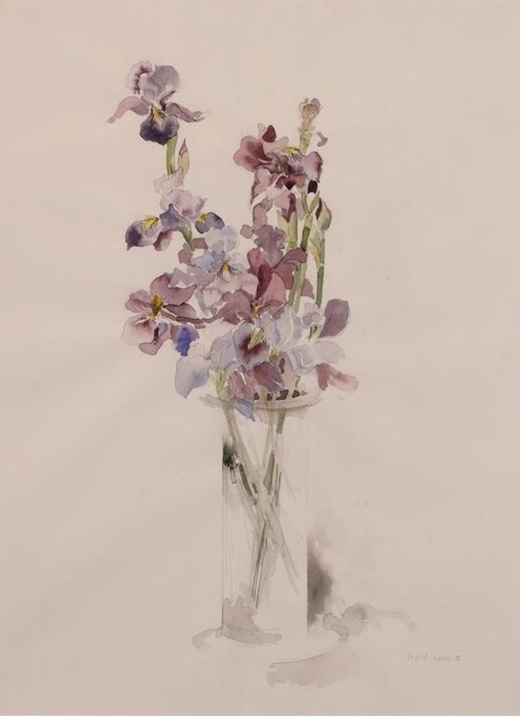 Molly Joan Lamb Bobak (1922-2014) - Irises