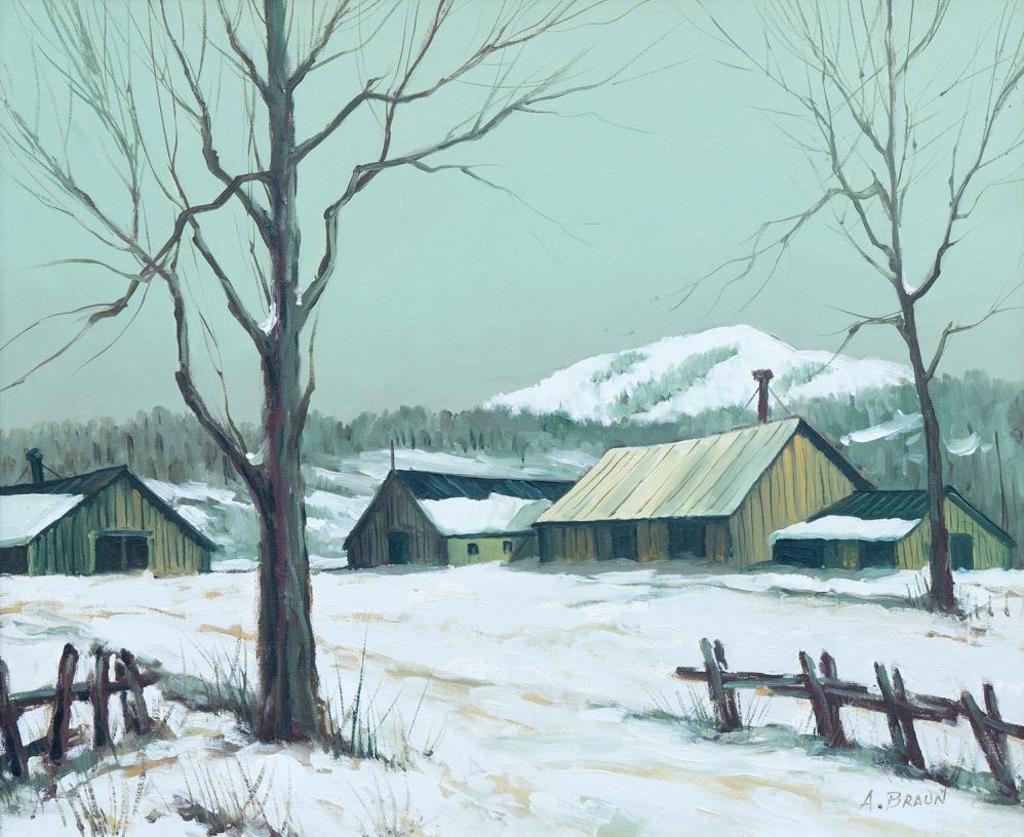 A. Braun - Untitled - Winter Scene