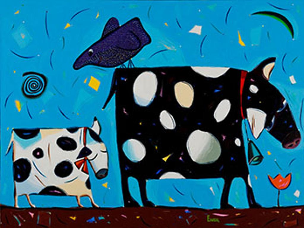 Valeria Emets (1967) - Two Cows