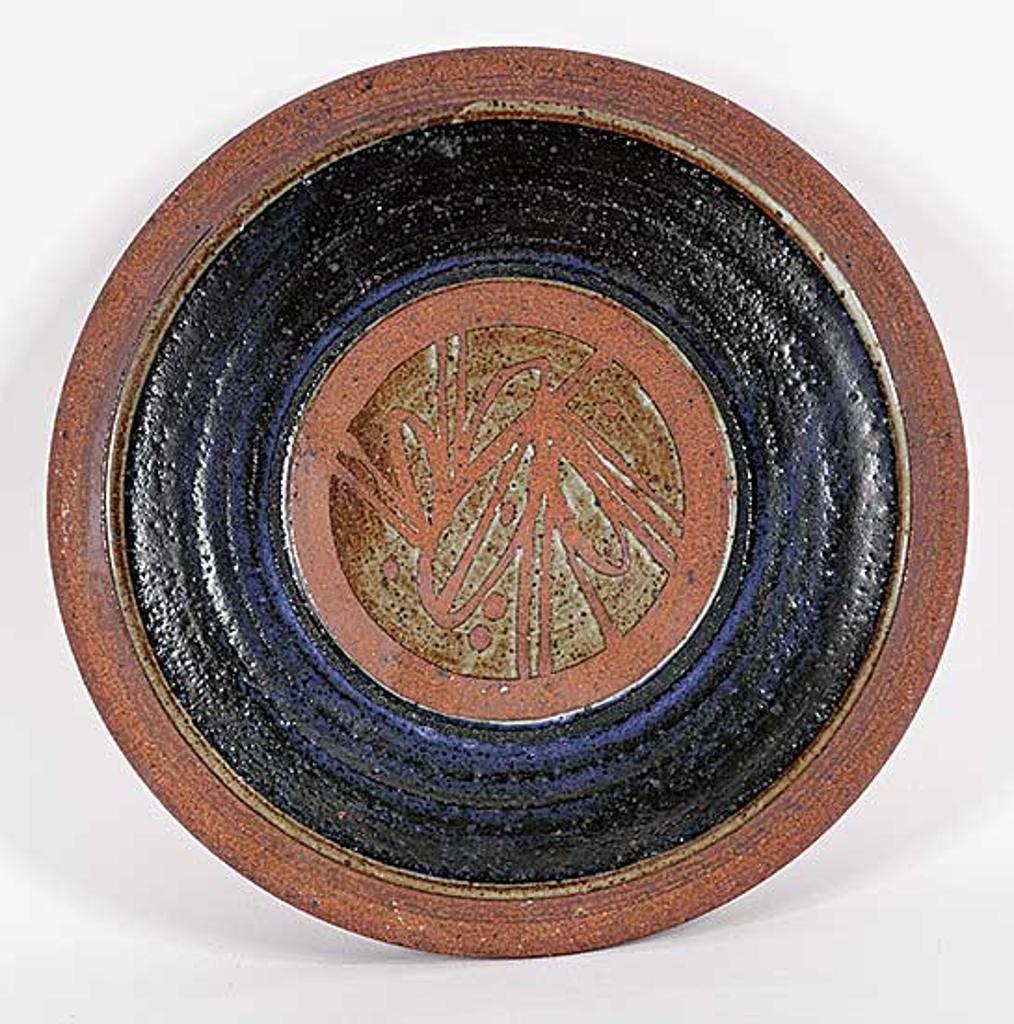 Edward Drahanchuk (1939) - Untitled - Reed Plate with Ring Detail