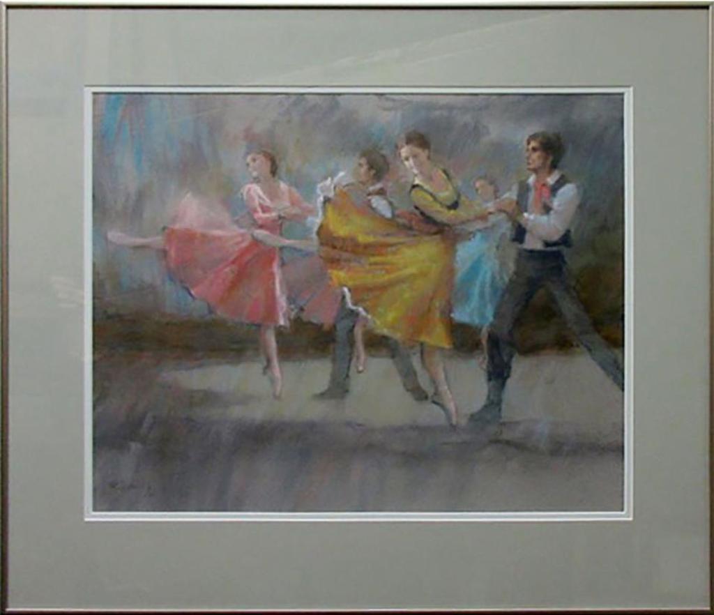 Erik Dzenis (1925) - Untitled (Dancers)