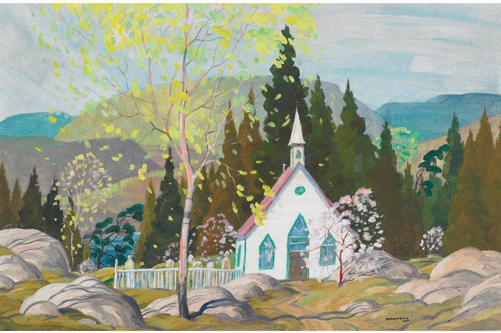 Graham Norble Norwell (1901-1967) - White Church, Laurentians
