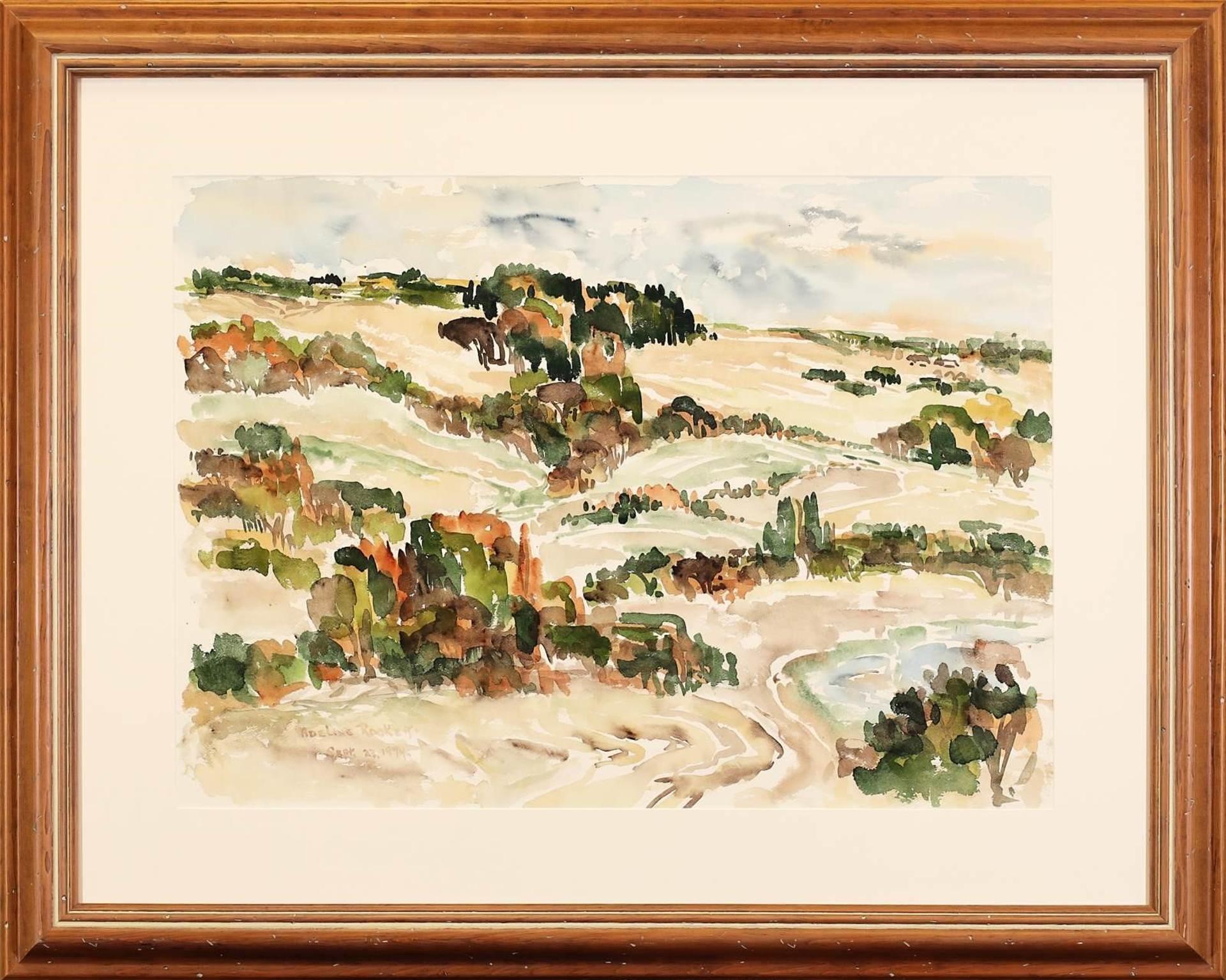 Adeline Rockett (1929) - Untitled, Autumn Hills; 1974