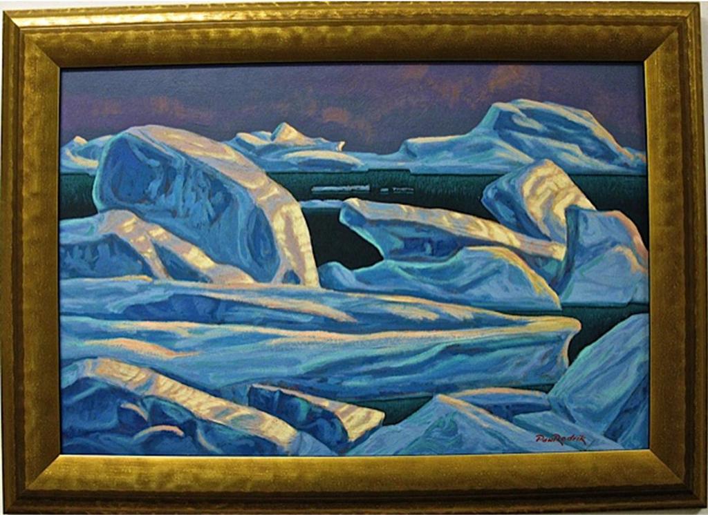 Paul (Johnston) Rodrik (1945-1983) - Untitled (Icebergs)