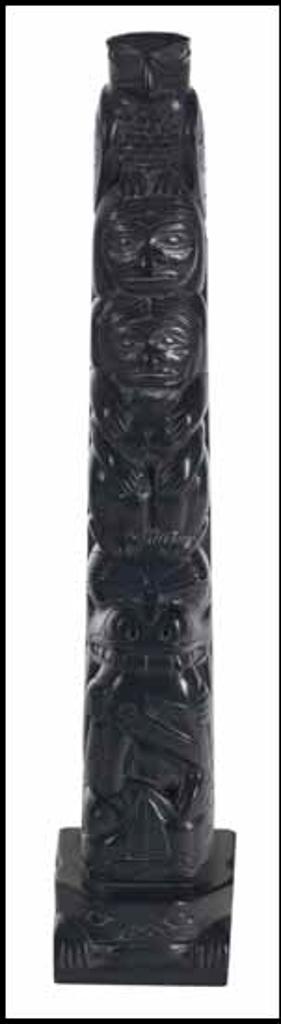 Tom Hans (1925) - Argillite Totem