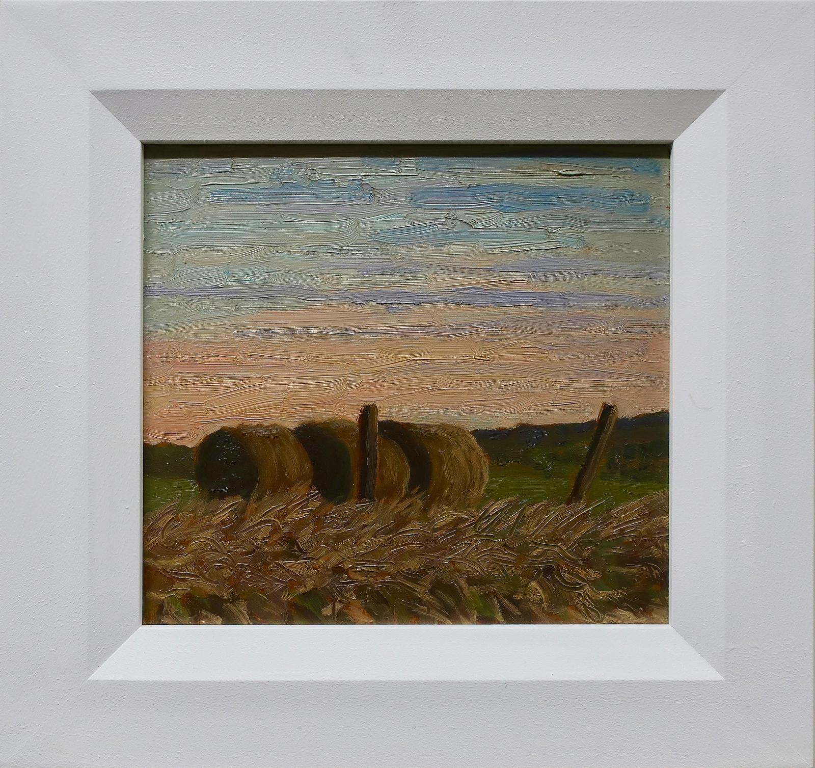 Norman Richard Brown (1958-1999) - Three Bales - Early Morning