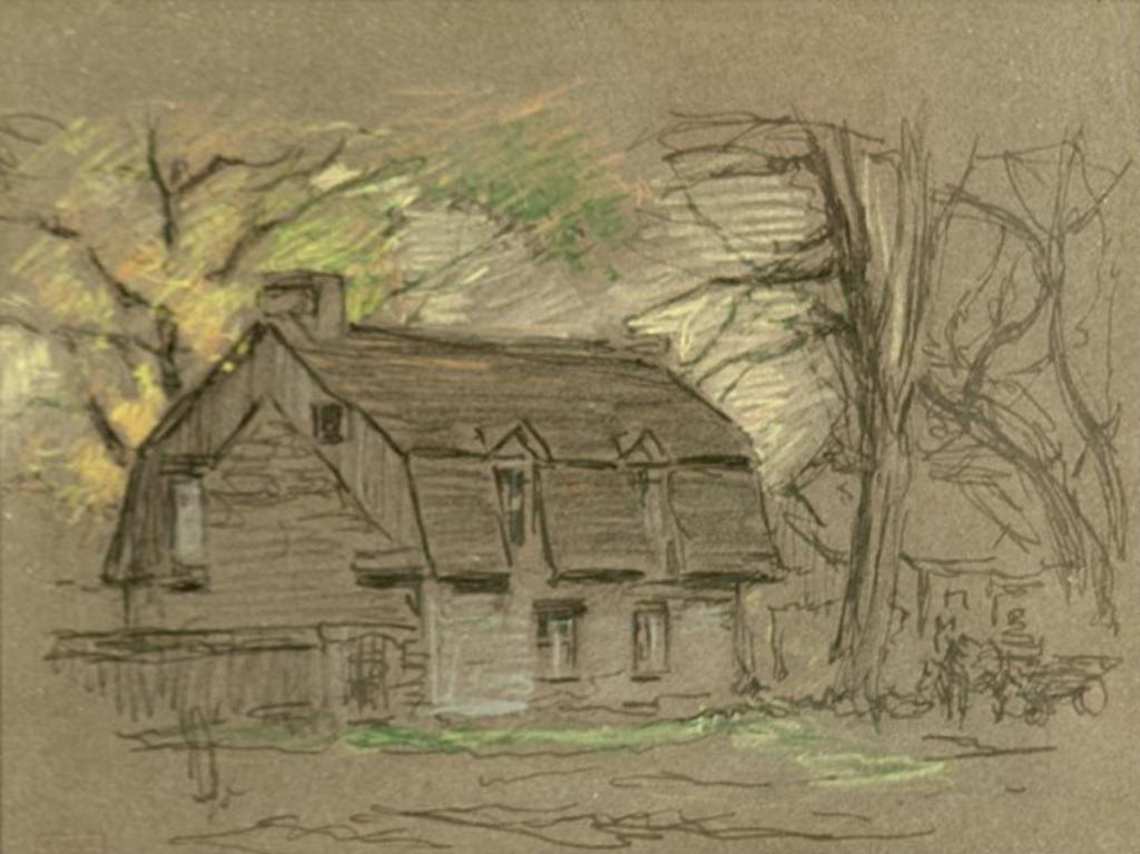 Paul Archibald Octave Caron (1874-1941) - The Old Forge, Caughnawaga