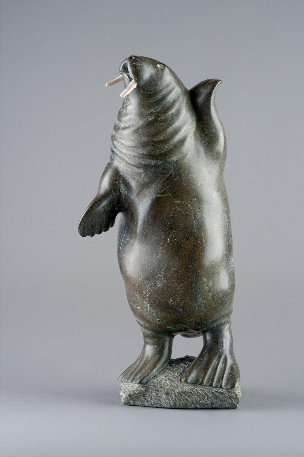 Davie Atchealak (1947-2006) - Dancing Walrus