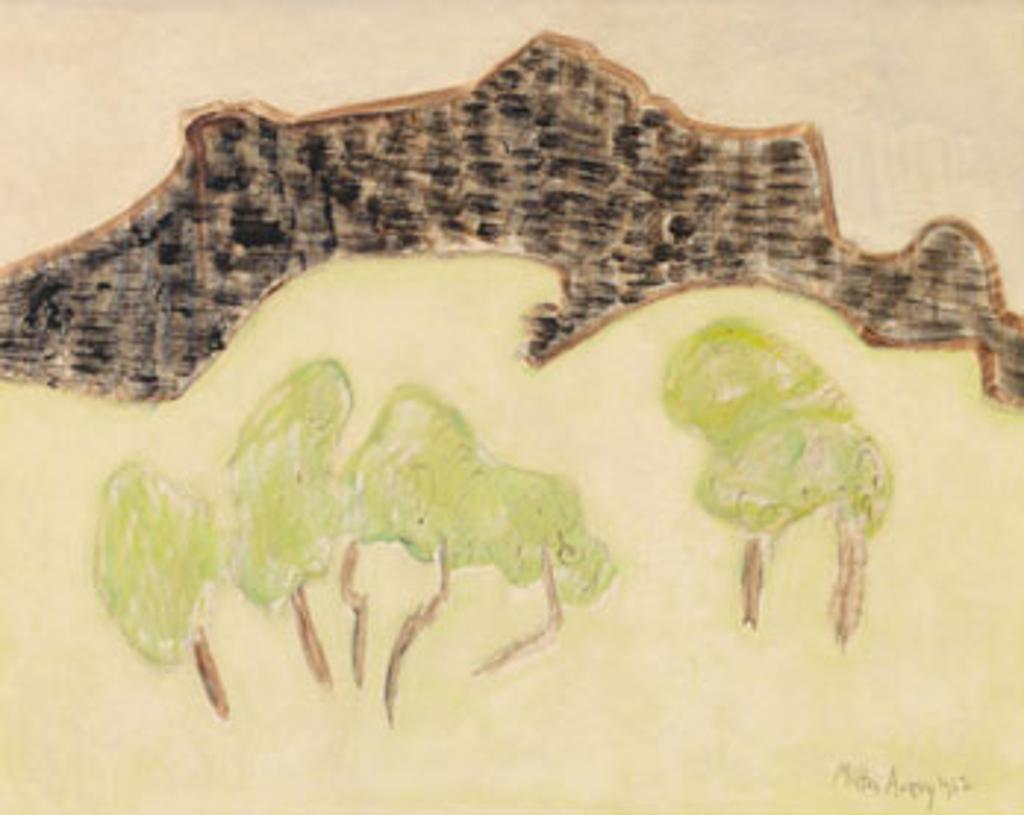 Milton Avery (1893-1965) - Old Mountain, Young Trees