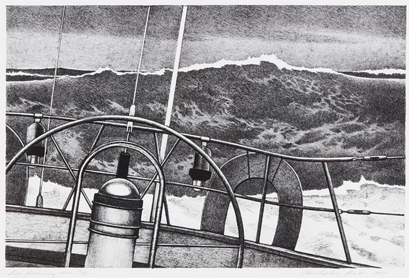 Christopher John Pratt (1935-2022) - Big Following Sea