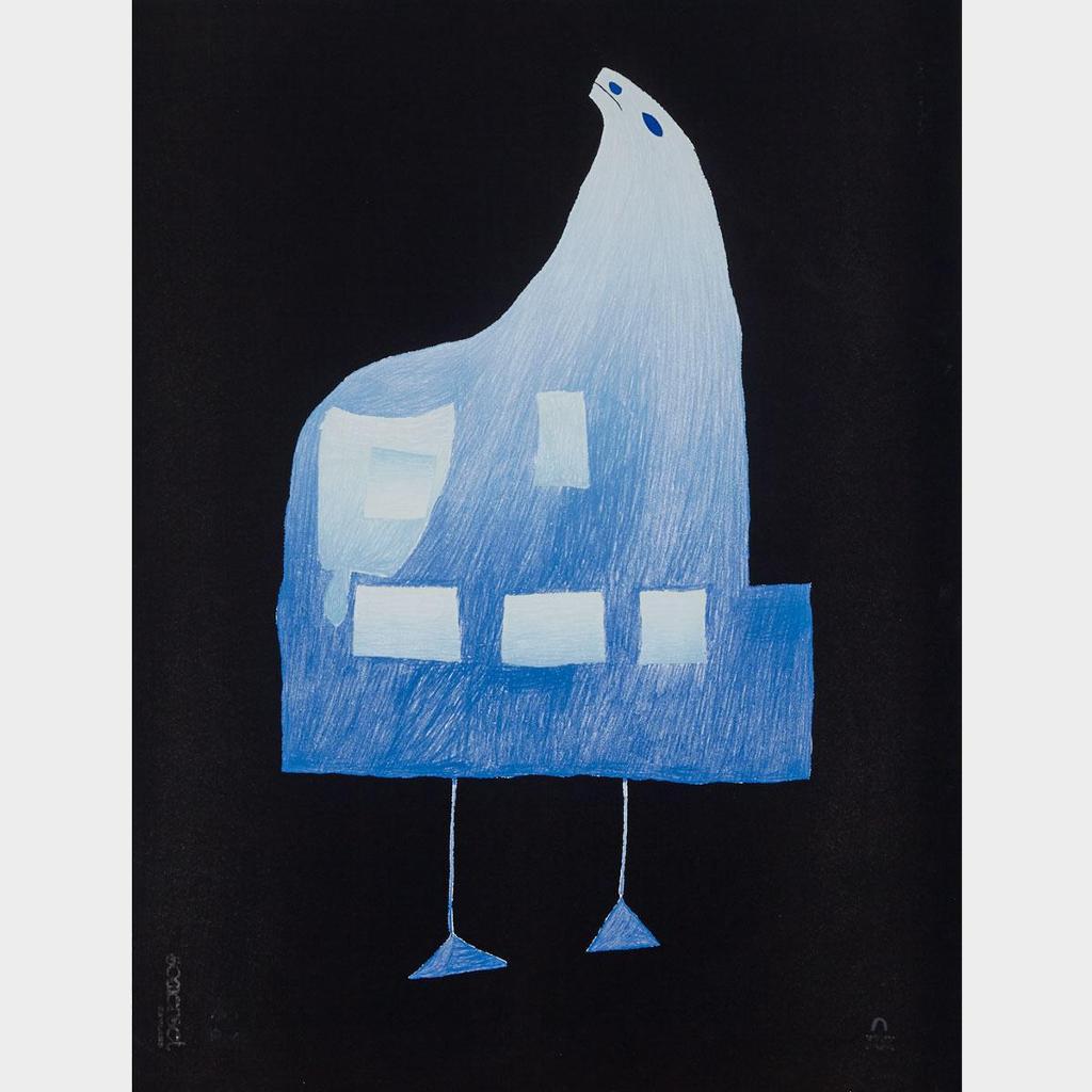 Sheojuk Etidlooie (1932-1999) - Bird In Winter Night