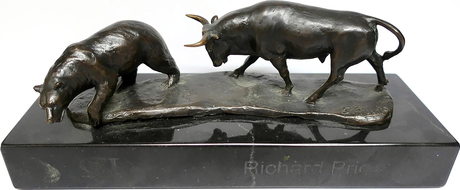 Siegfried (Siggy) Rudolf Puchta (1933) - Bull And Bear (Market Metaphores)