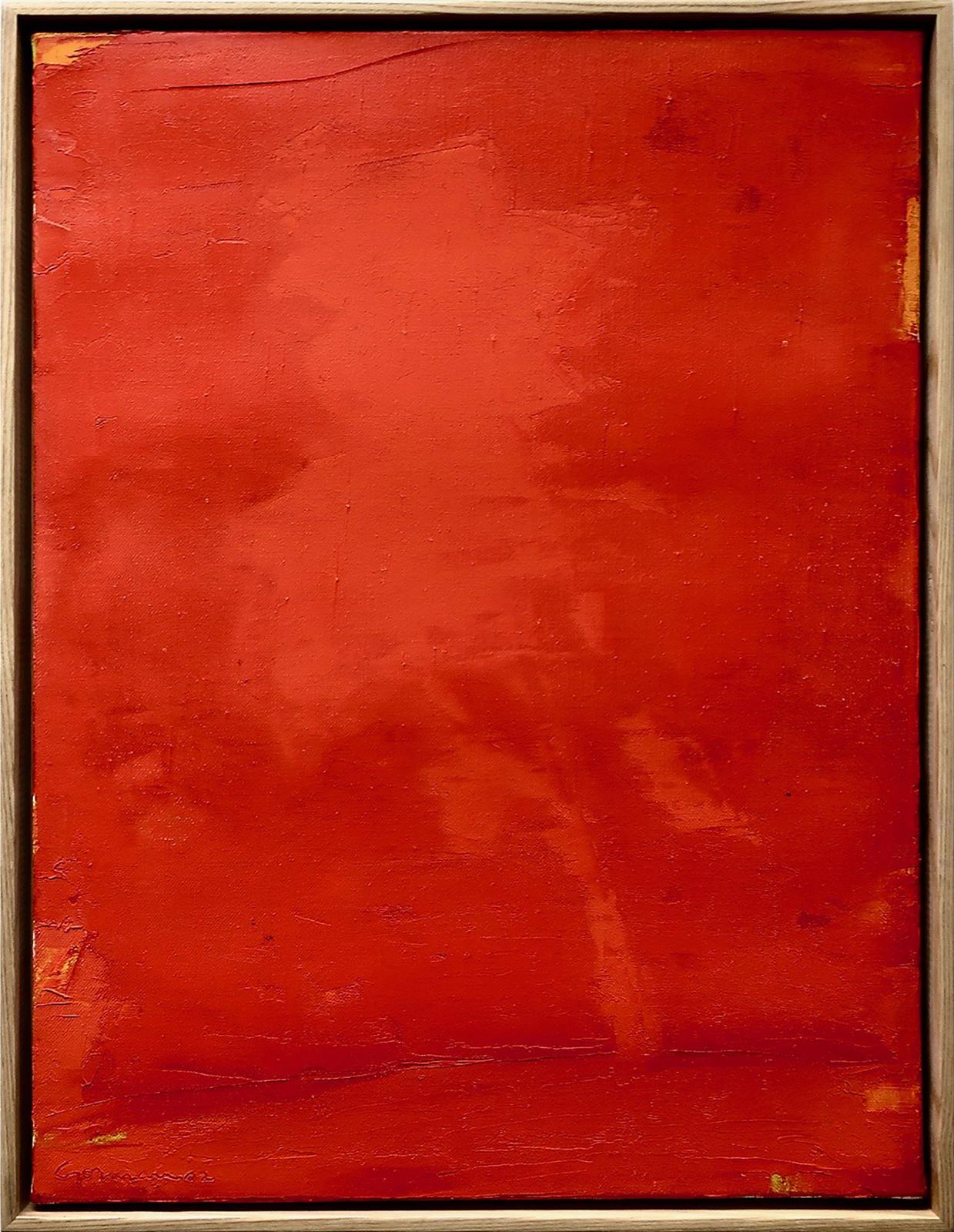 Richard Borthwick Gorman (1935-2010) - Untitled (Red & Orange)