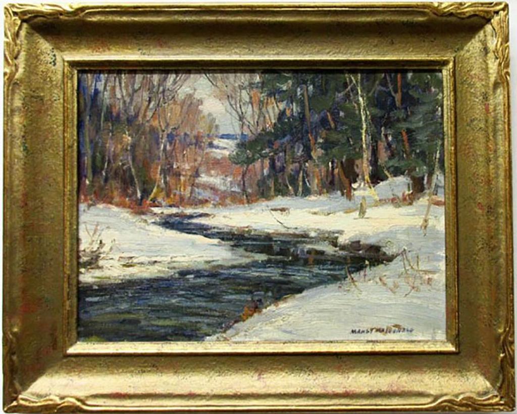 Manly Edward MacDonald (1889-1971) - Untitled (Winding Creek - Winter)