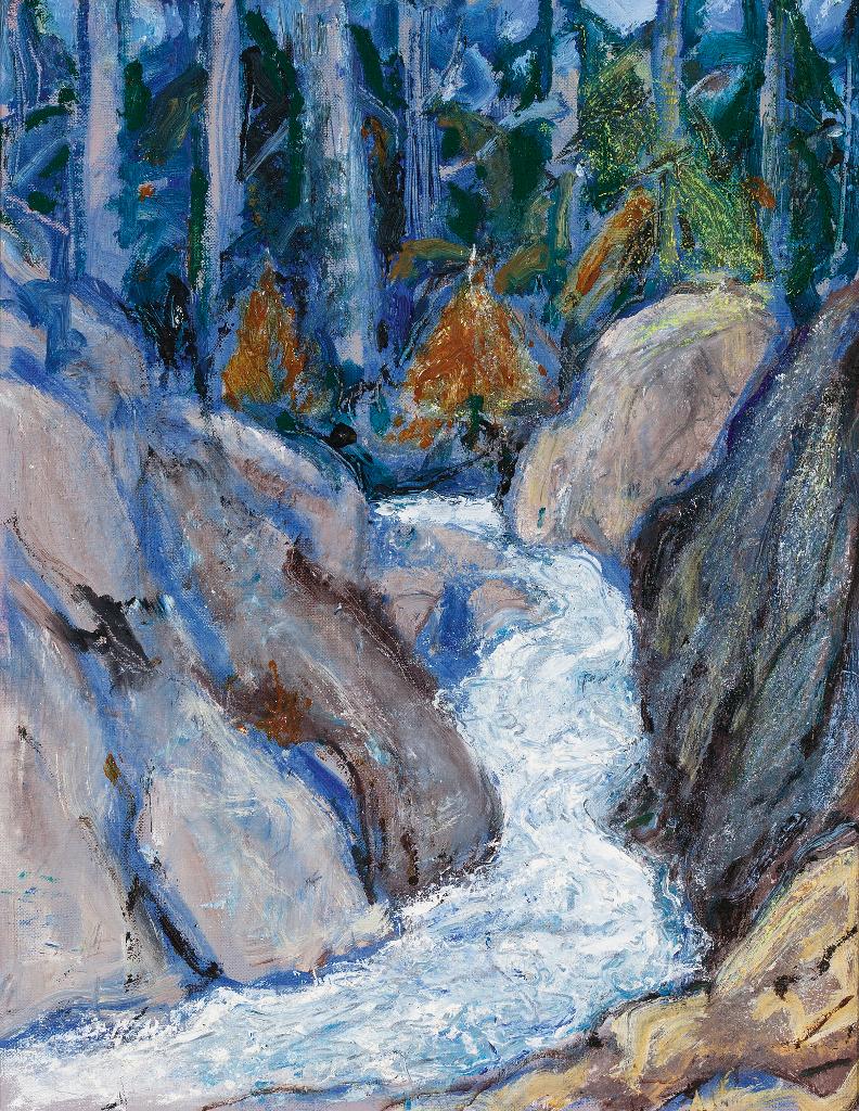 Arthur Lismer (1885-1969) - Mountain Stream, Bc
