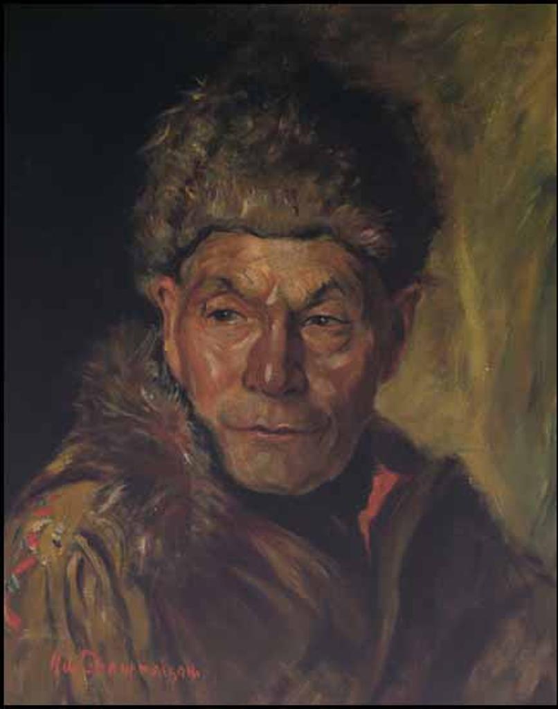 Nicholas (Nickola) de Grandmaison (1892-1978) - Portrait of a Trapper