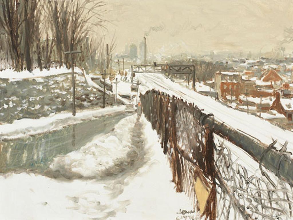 John Geoffrey Caruthers Little (1928-1984) - Rue des Seigneurs, Montreal