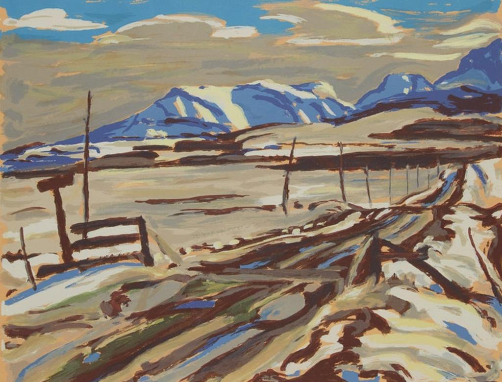 Alexander Young (A. Y.) Jackson (1882-1974) - Winter Landscape