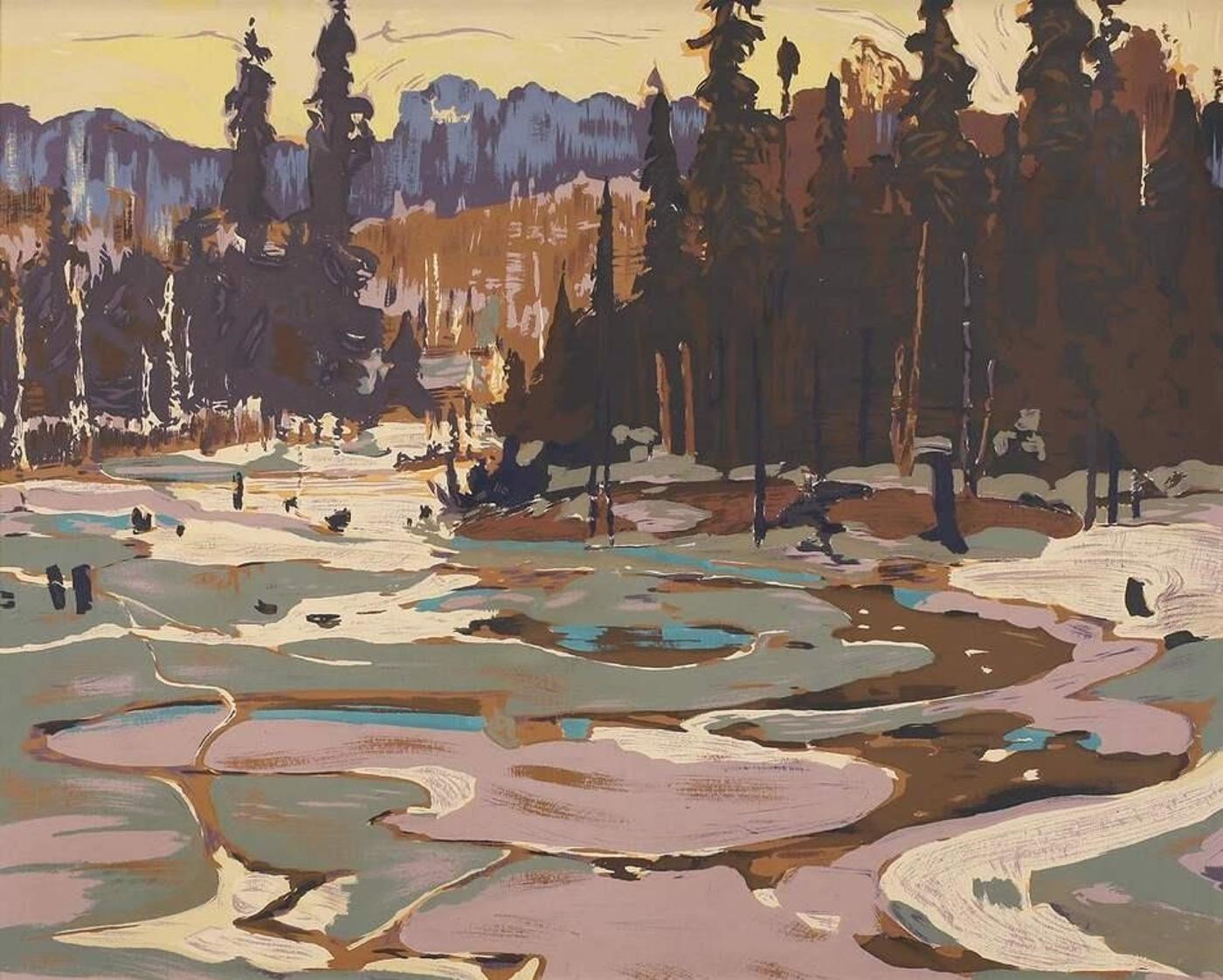 Sampson-Matthews (1885-1970) - Portage, Ragged Lake