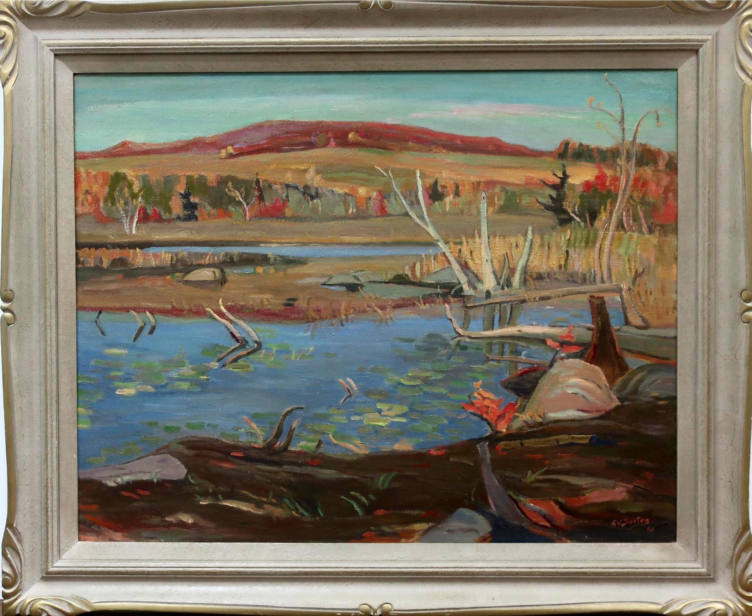 Ralph Wallace Burton (1905-1983) - Lake Between Rockingham And Combermere, Ont.