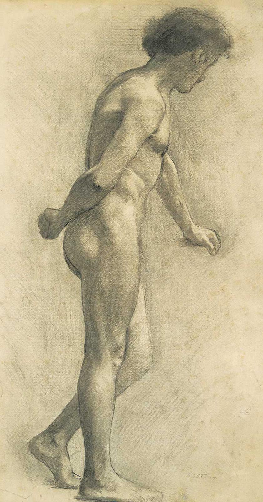 Roger de la Fresnaye - Untitled - Male Nude