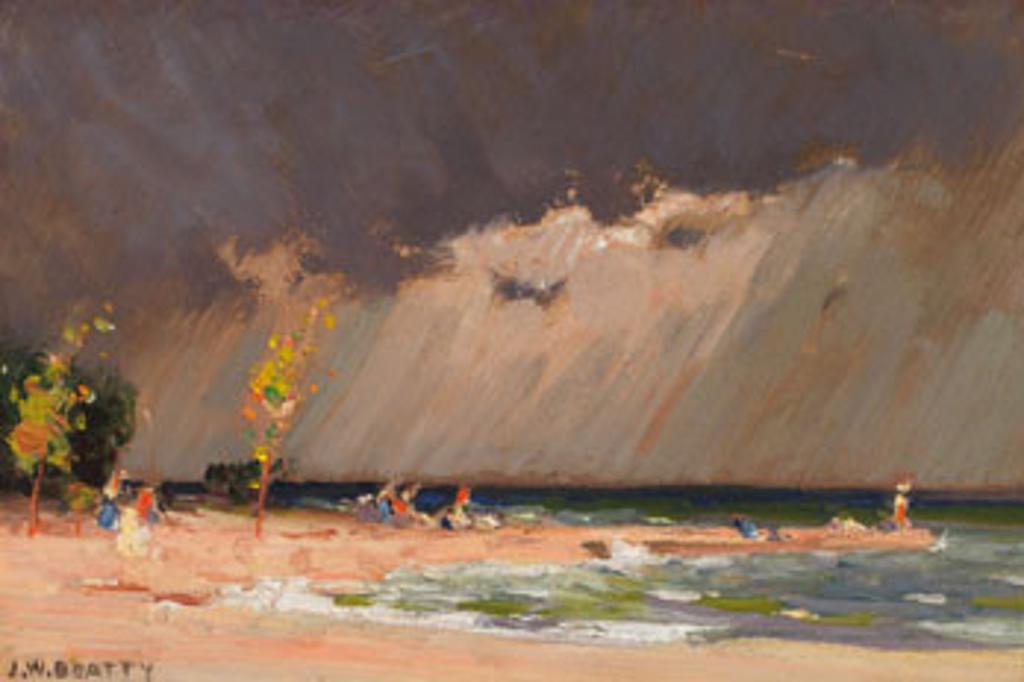 John William (J.W.) Beatty (1869-1941) - The Squall, Toronto Island