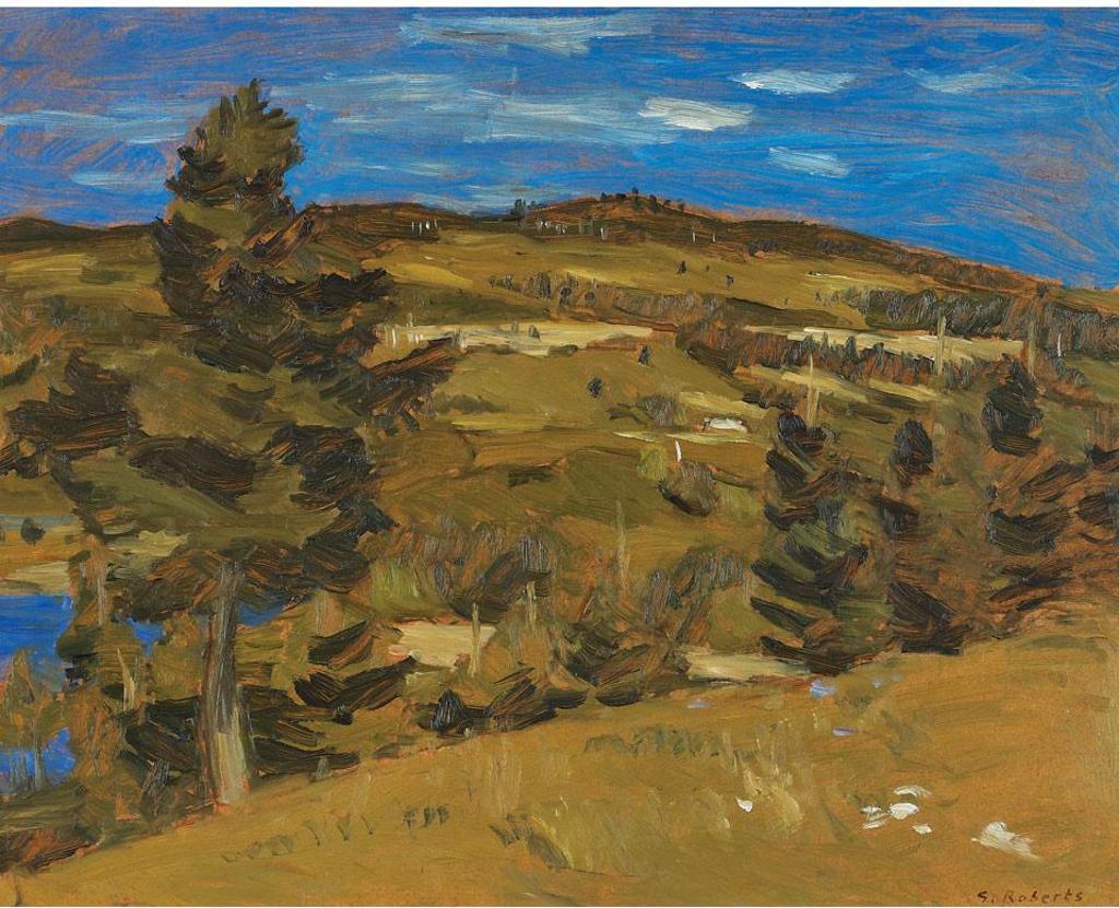 William Goodridge Roberts (1921-2001) - Spruce On A Hillside