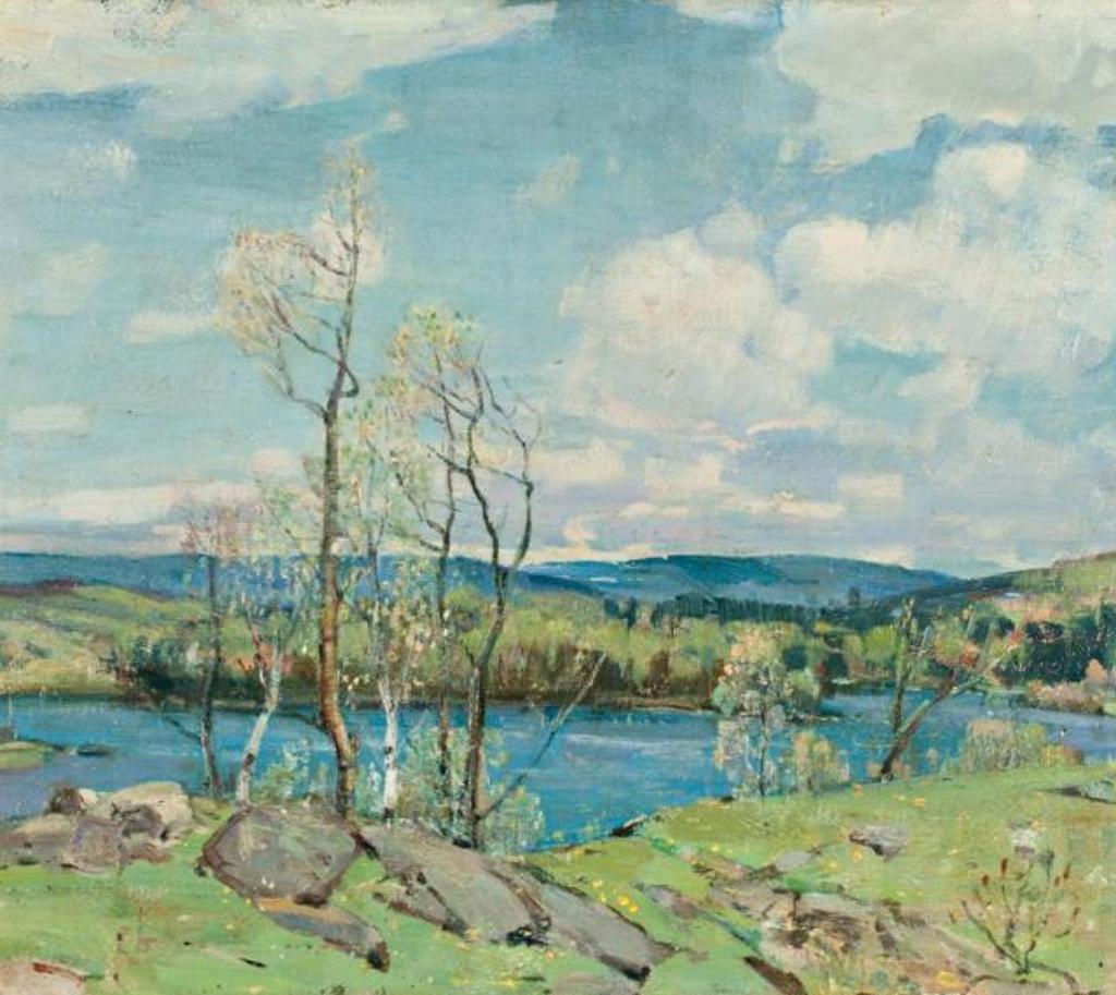 Franklin Peleg Brownell (1857-1946) - Lake in Spring, Gatineau