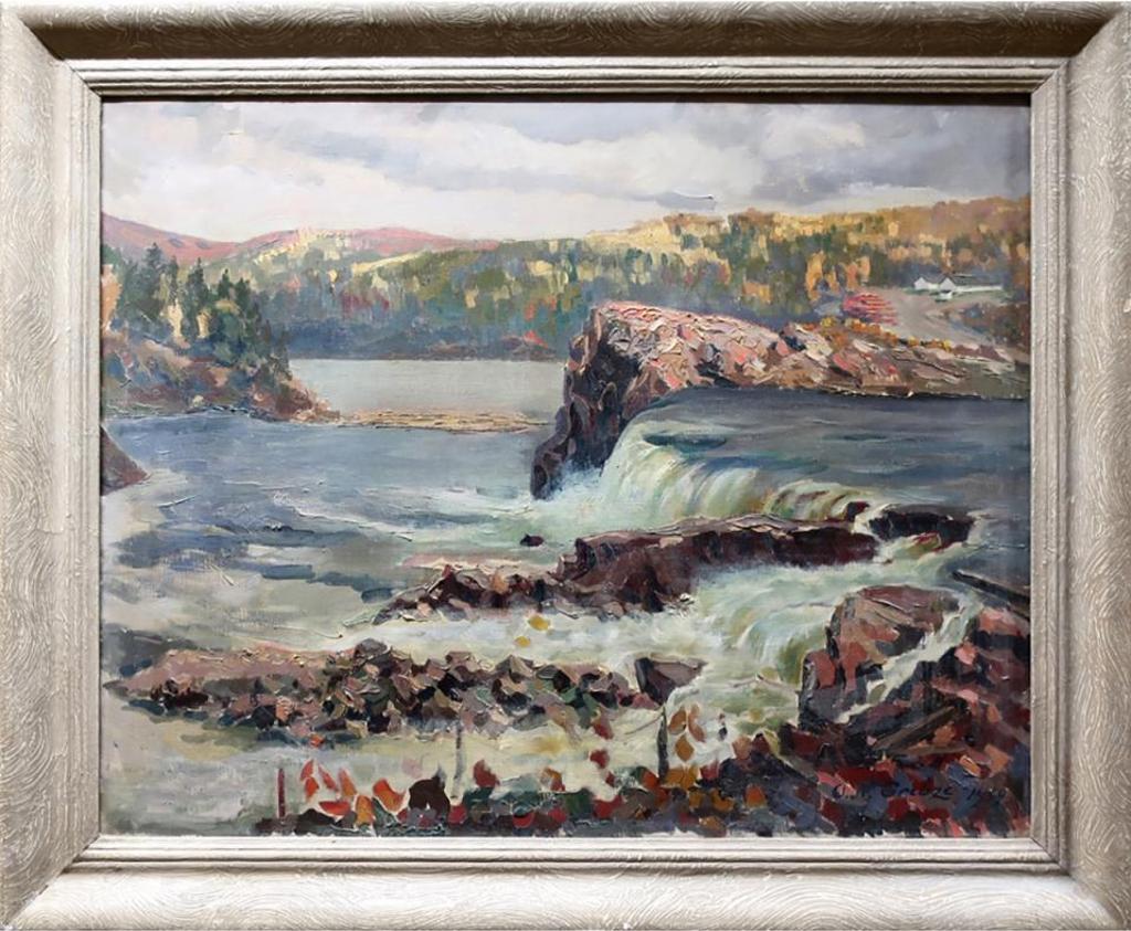 Otto N. Grebze (1910-1999) - Des Joachims - Mcconnell Lake Dam
