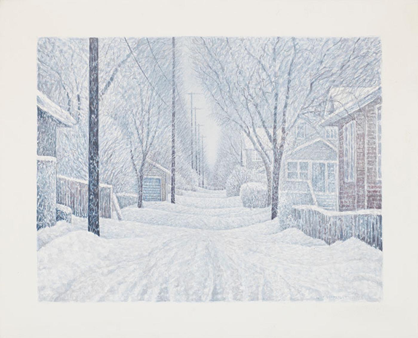 Wilf Perreault (1947) - A Light Fall Of Snow