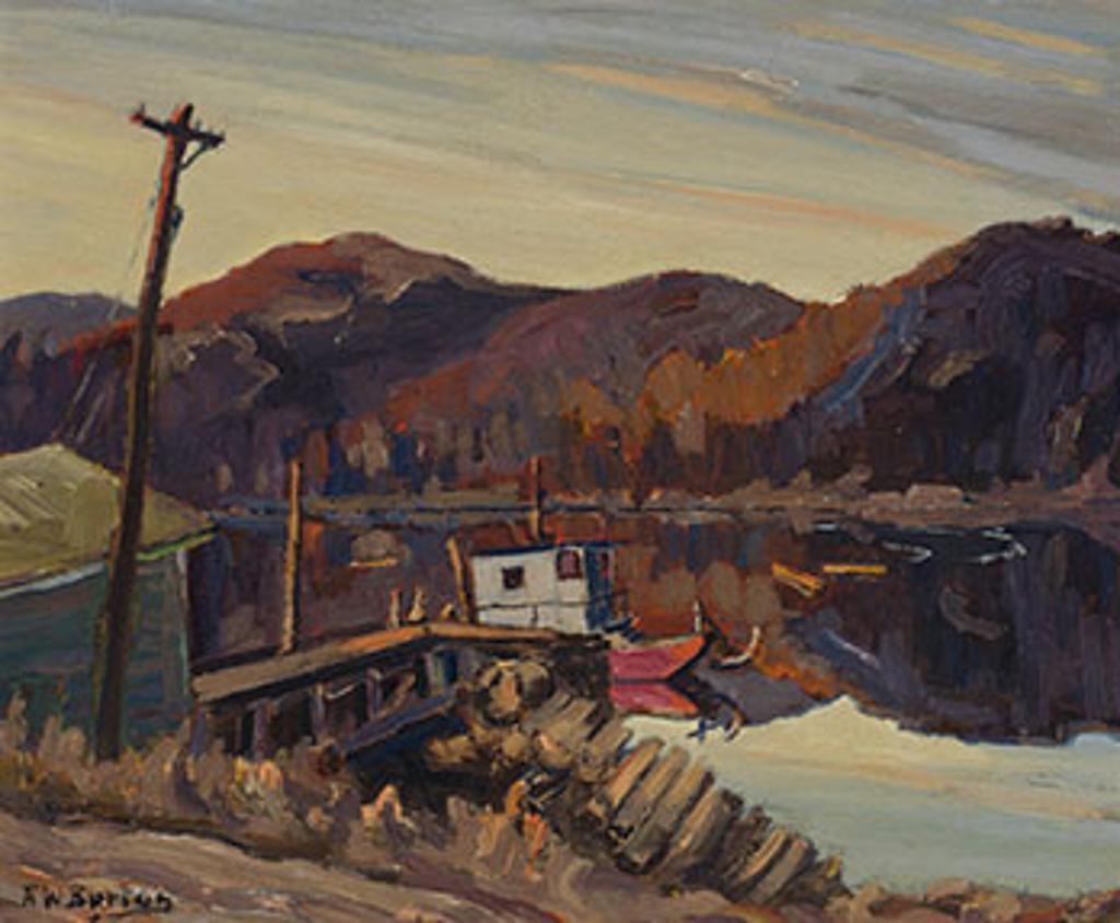 Ralph Wallace Burton (1905-1983) - Evening - Cascades