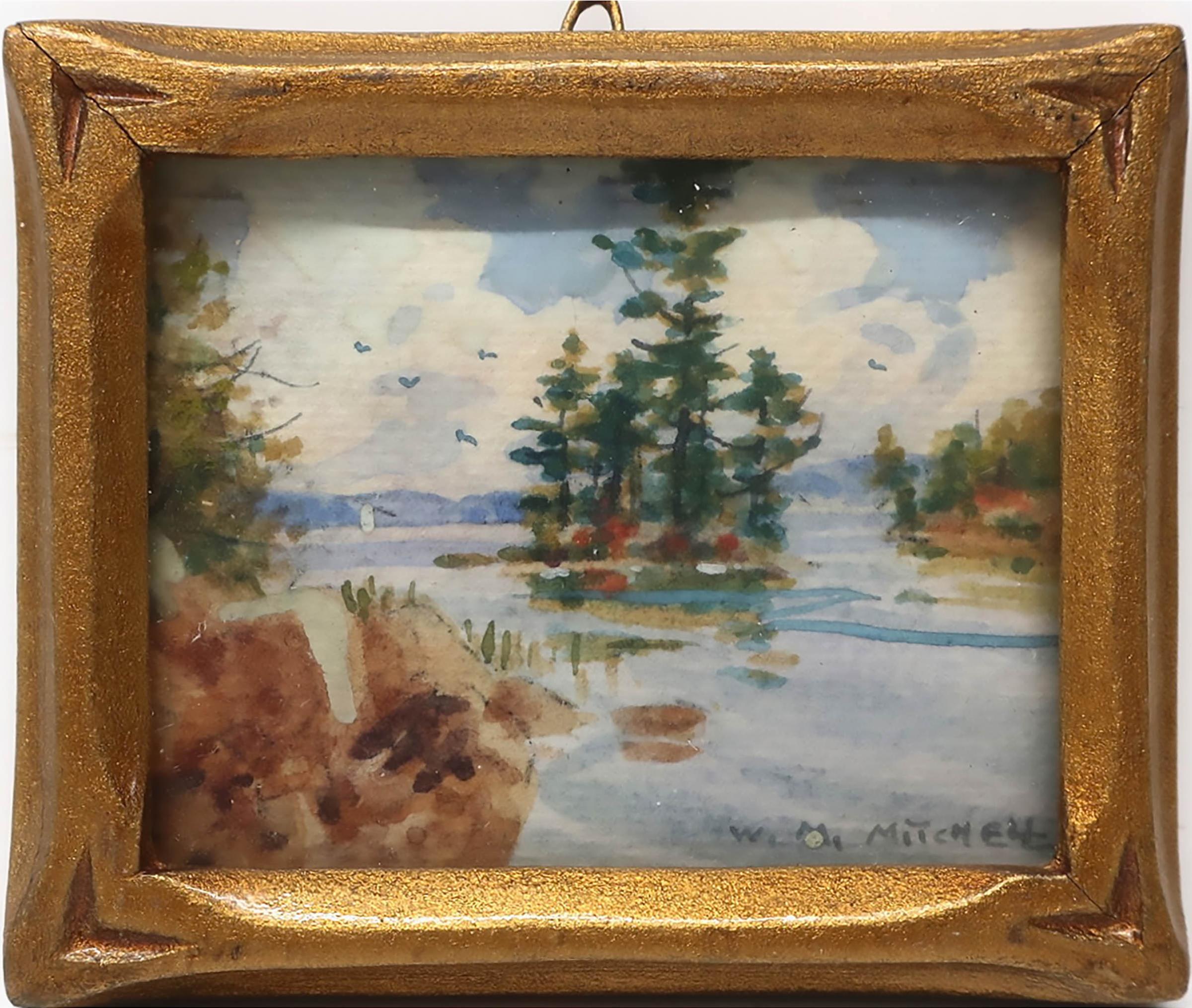 Willard Morse Mitchell (1879-1955) - The Needle's Eye -- Thousand Islands