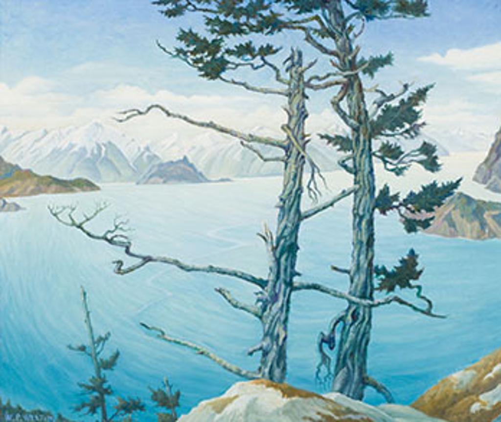 William Percival (W.P.) Weston (1879-1967) - Coast Scene, Howe Sd., BC