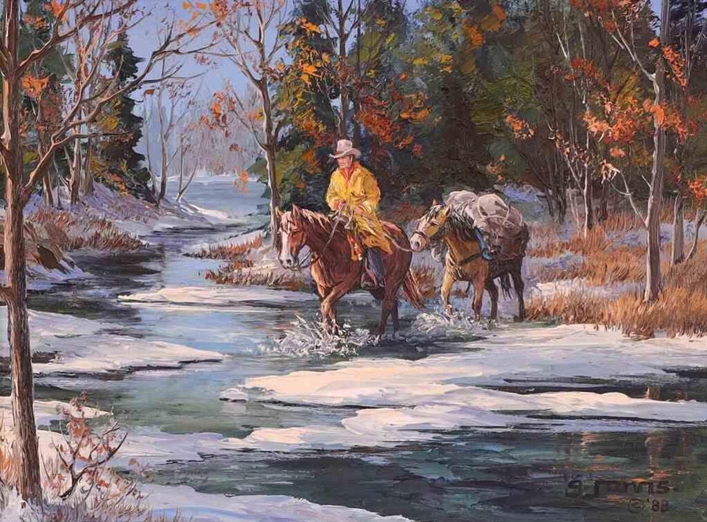 Georgia Jarvis (1944-1990) - Cold Crossing; 1988