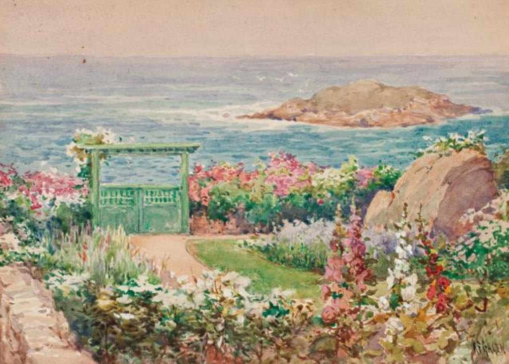 Robert Ford Gagen (1847-1926) - Seaside Garden