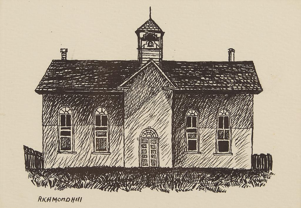 Michael Peter French (1951) - Richmond Hill; School House; Rural Church