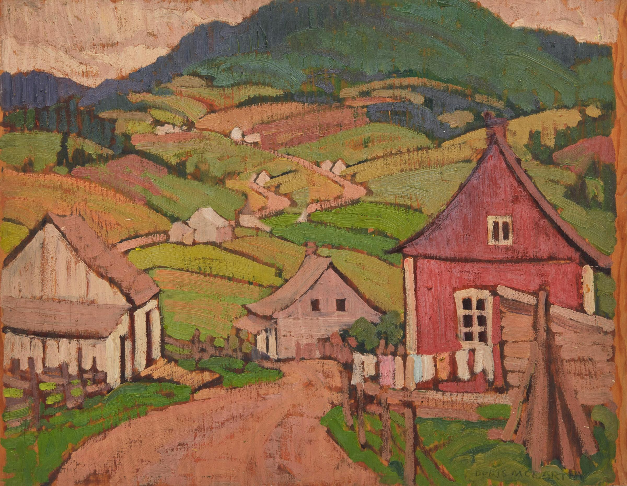 Doris Jean McCarthy (1910-2010) - Quebec Near Petit Rivière