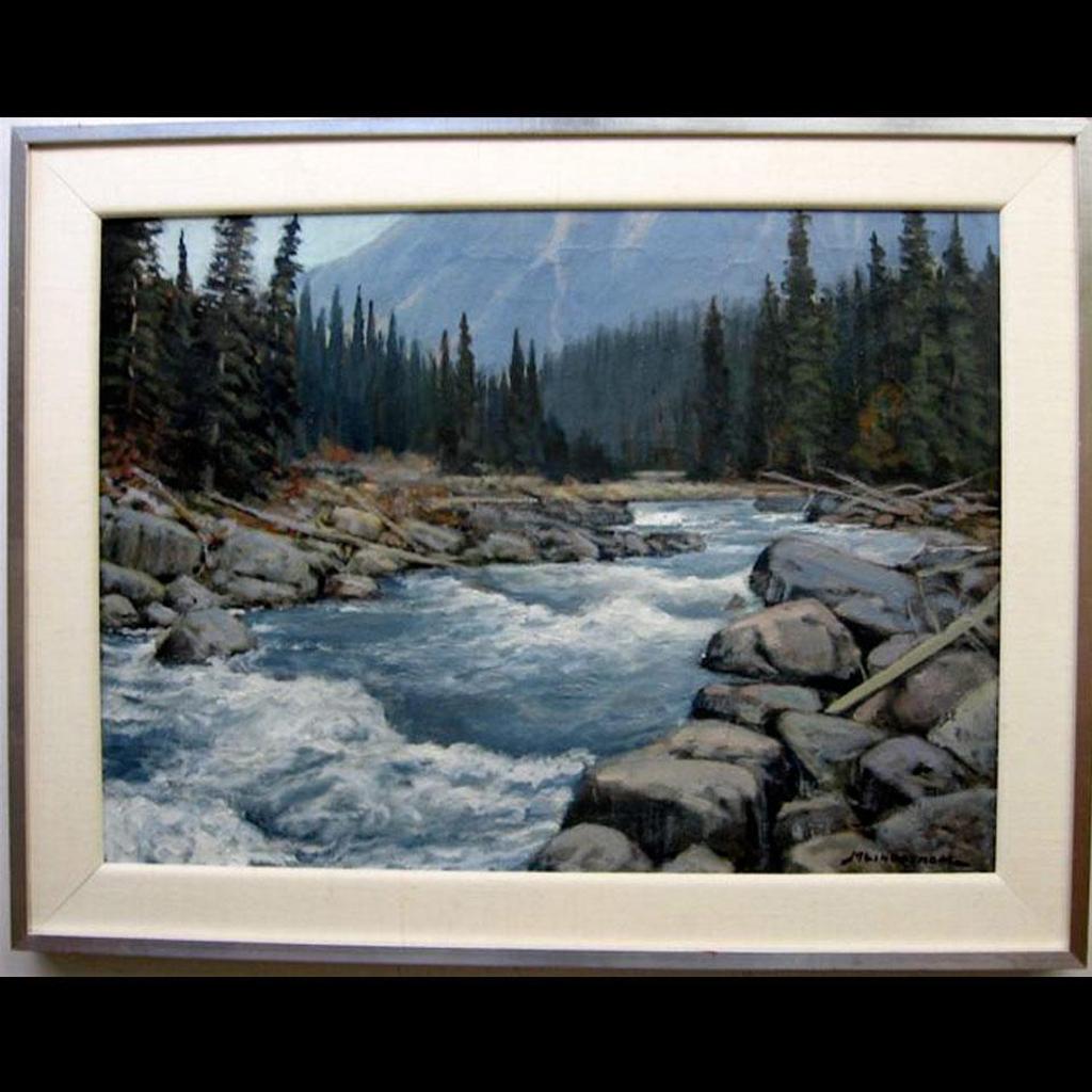 Matt Lindstrom (1890-1975) - Mountain Stream