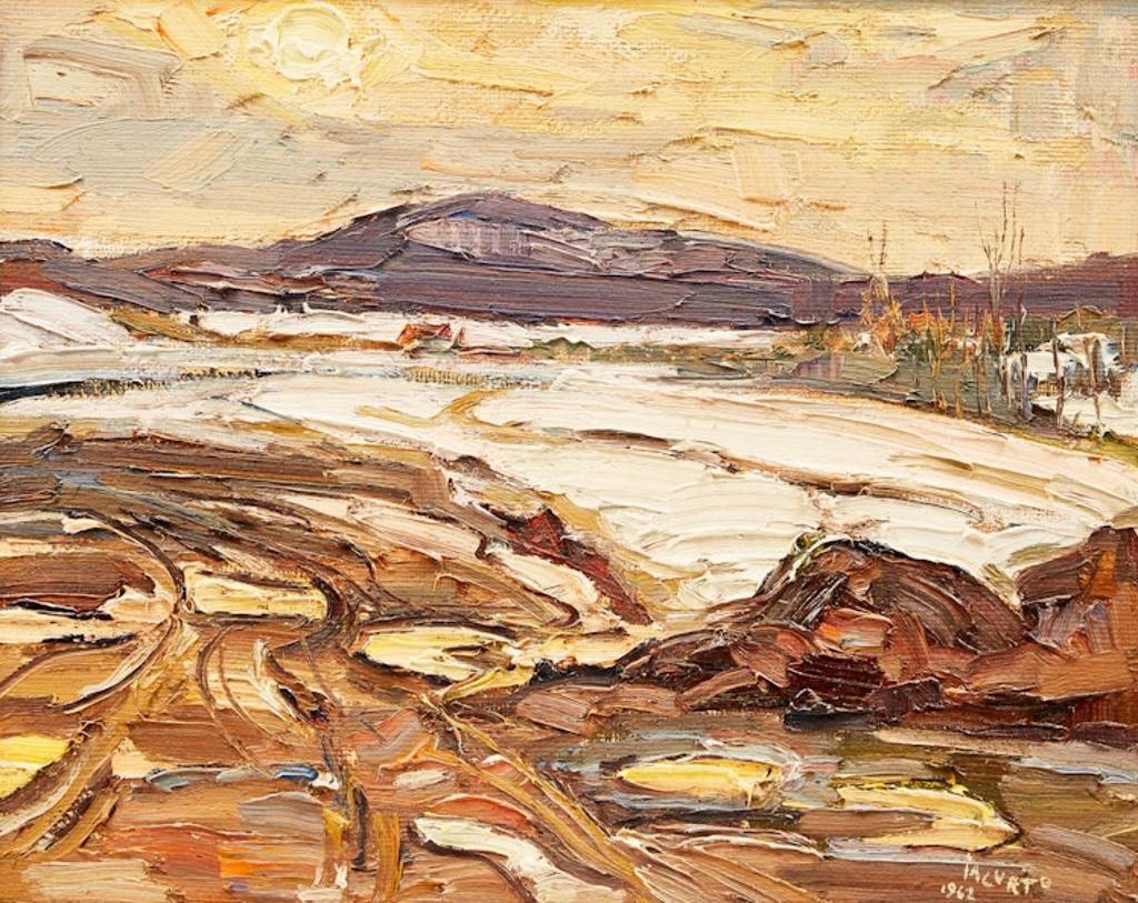 Francesco (Frank) Iacurto (1908-2001) - Valcartier, coucher de soleil