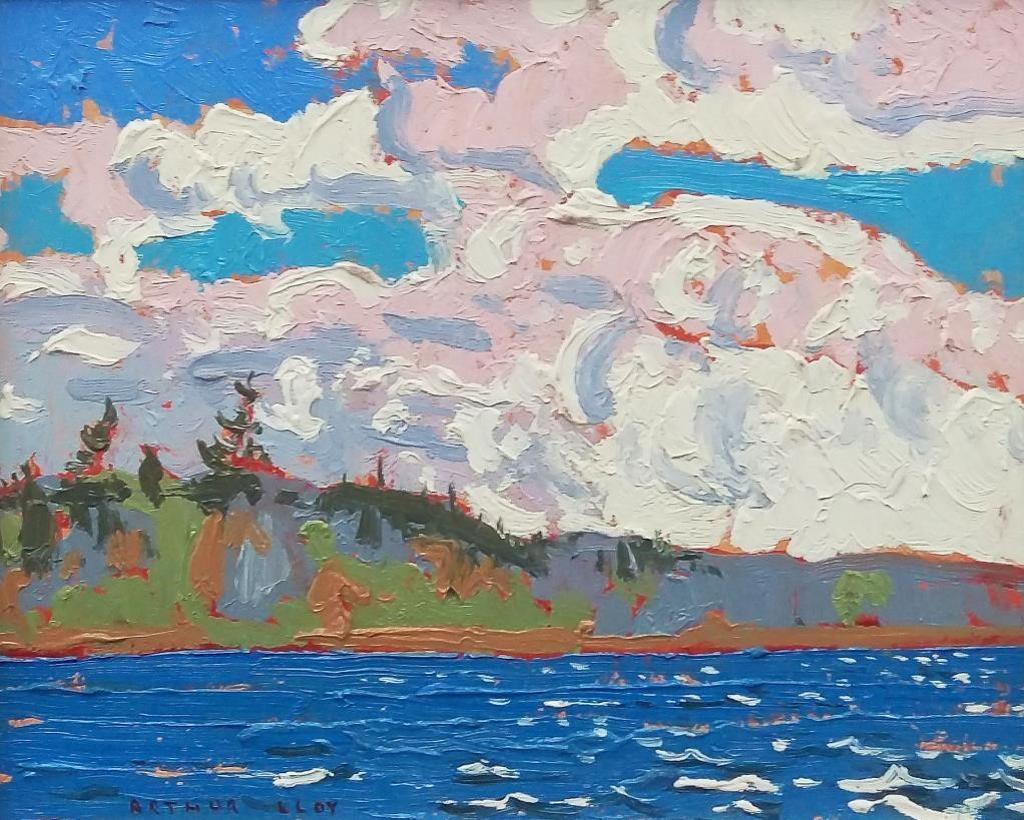 Arthur George Lloy (1929-1986) - Clouds on a Breezy Day, 1982